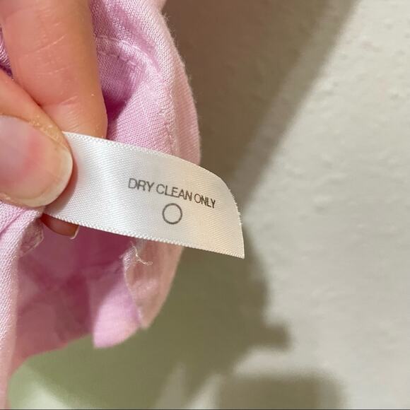 Blue Life Pink & Purple Ombré Pocket Tee Short Sleeve Knot Back Womens S Beachy - Picture 7 of 9